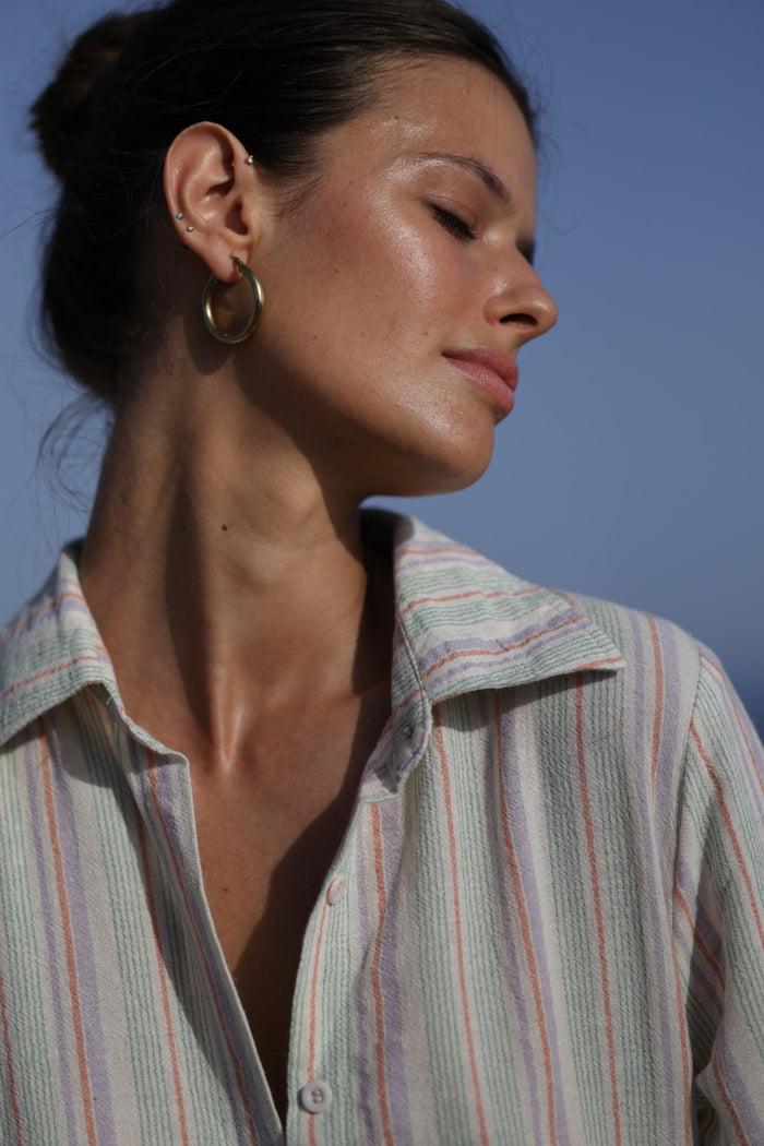 luna llena Vestido camisero Miami Colección Ferrante SS808 – Luna Llena Precio de fábrica