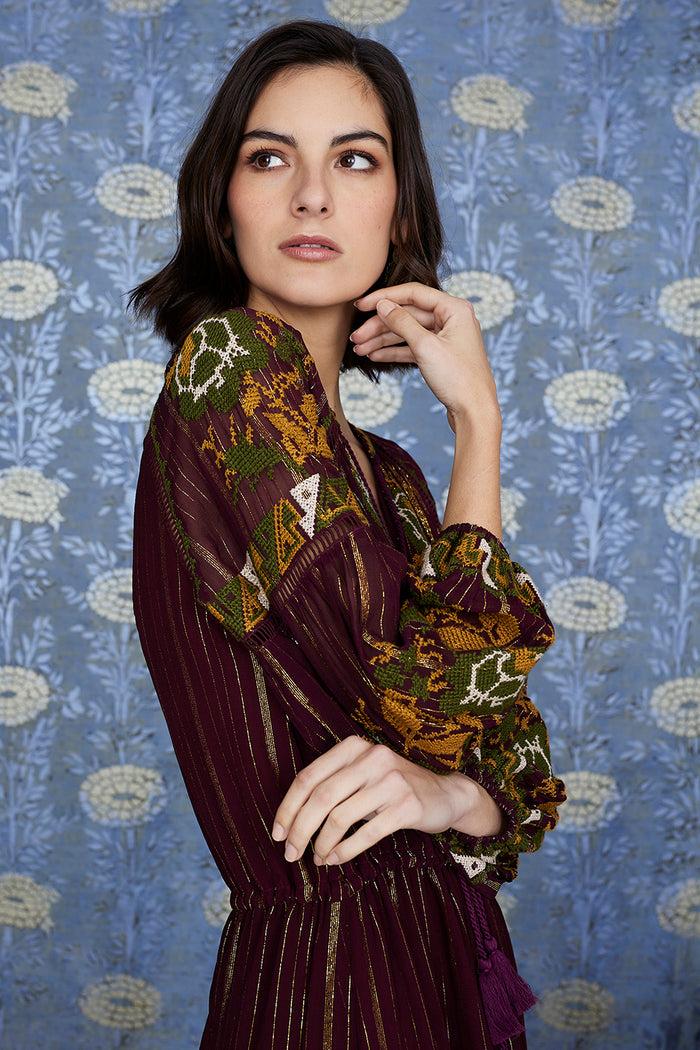 luna llena Kaftan Genevieve Bordado BD23 – Luna Llena Limitado a 3 días