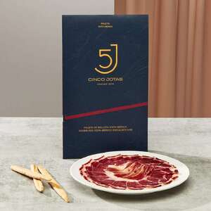 osborne Paleta Cinco Jotas loncheado 80 gr Superdescuento