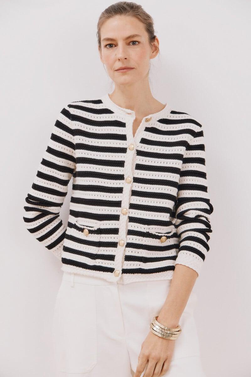 pedro del hierro Chaqueta corta botones Tienda de fábrica