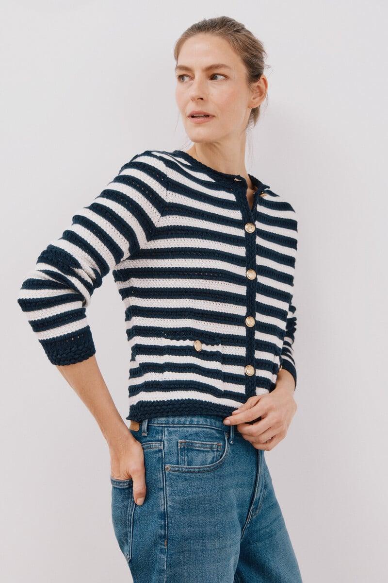 pedro del hierro Chaqueta corta botones En oferta