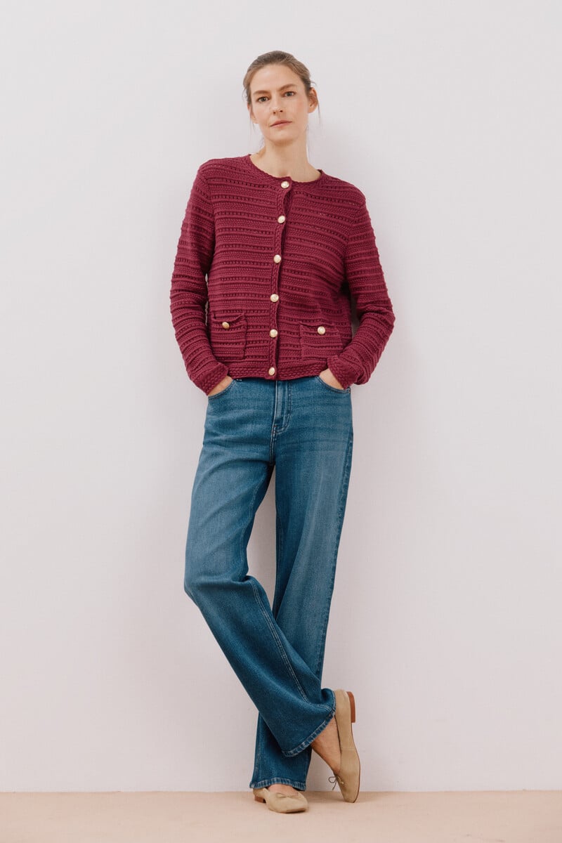 pedro del hierro Chaqueta corta botones Descuentos del mes