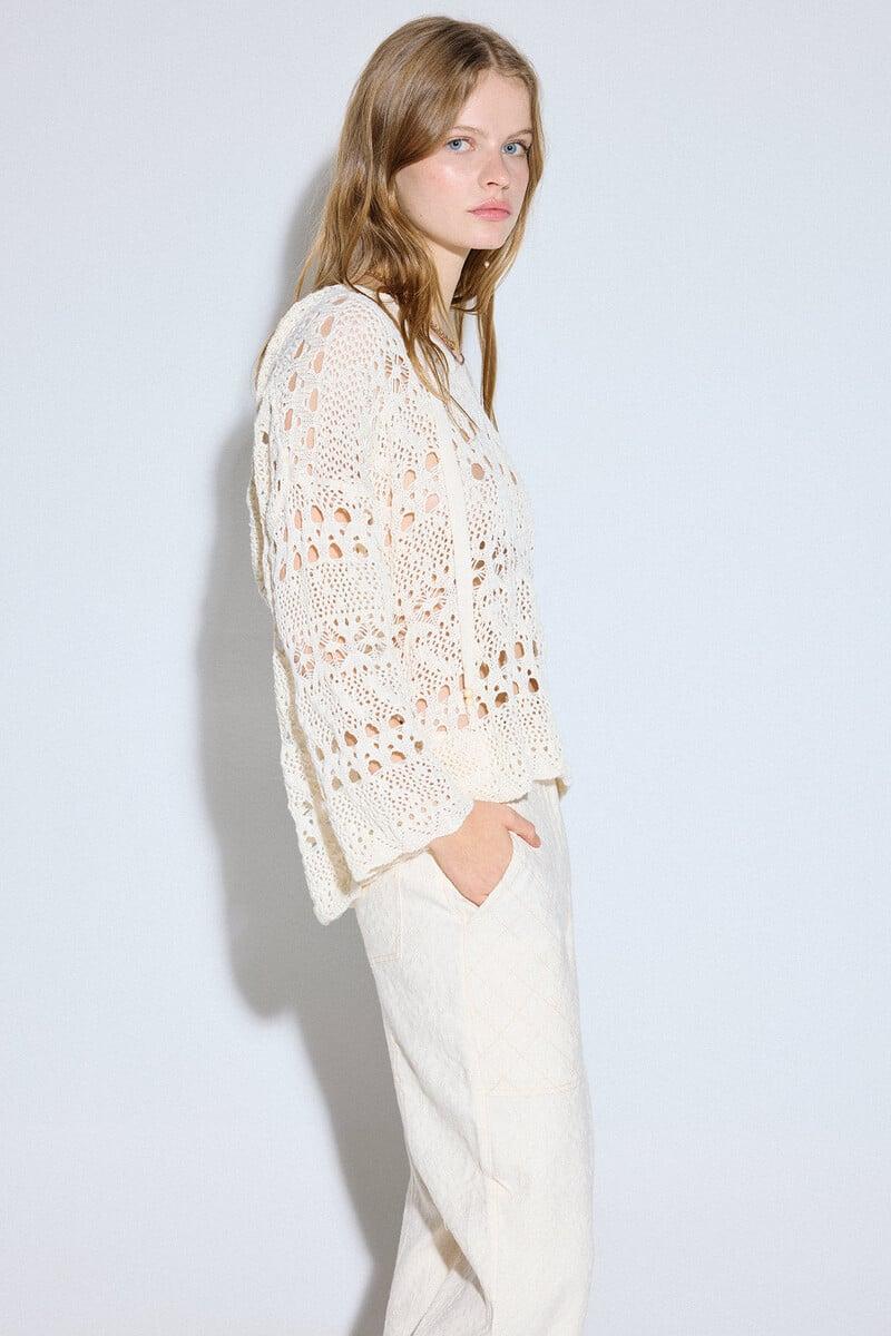 pedro del hierro Jersey capucha calado Ofertas especiales