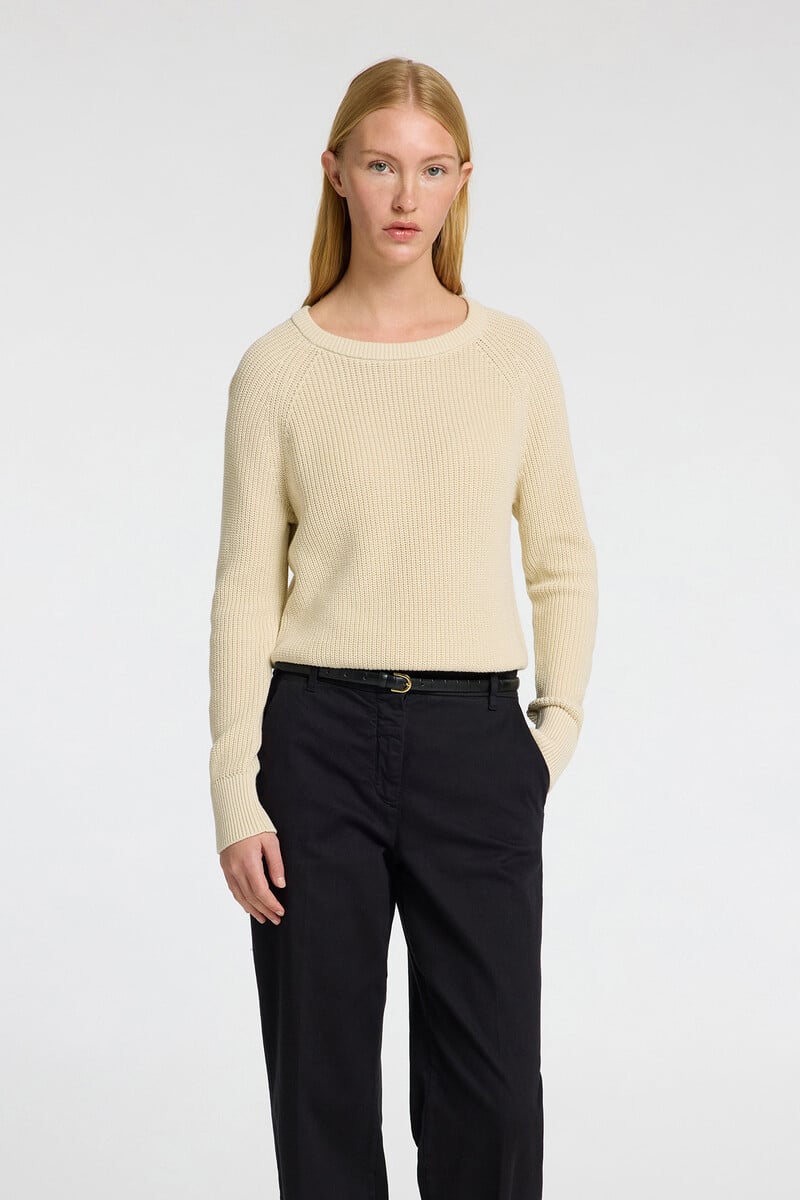 pedro del hierro Jersey canalé 100% algodón orgánico 2025
