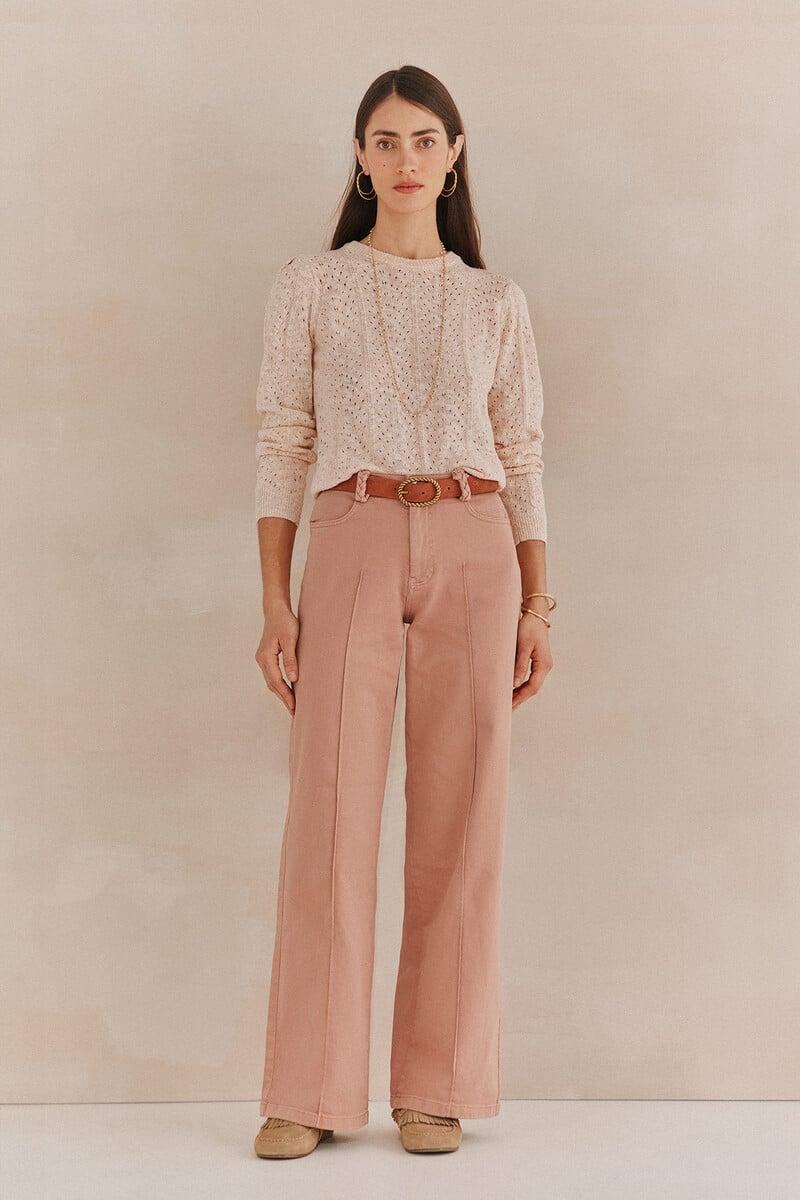 pedro del hierro Saray. Jersey cuello redondo Outlet