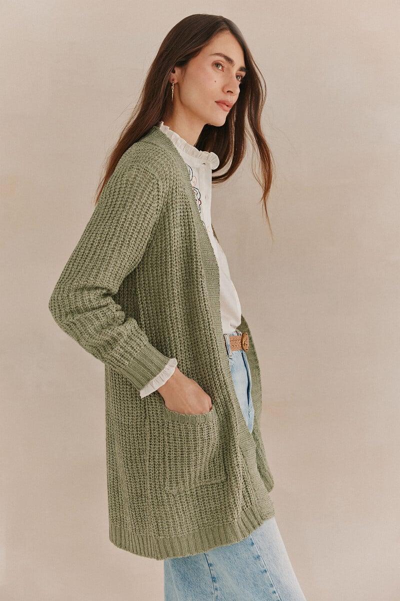 pedro del hierro Saida. Chaqueta cuello redondo Venta caliente
