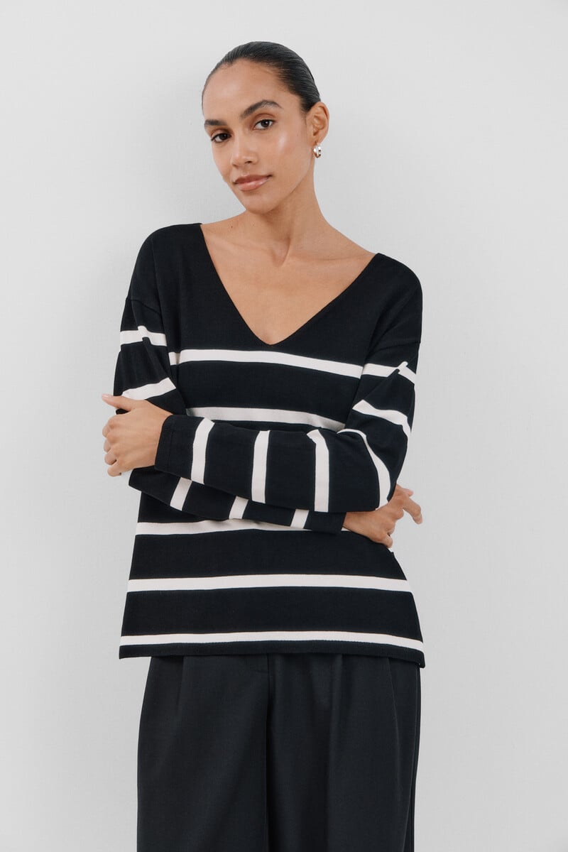 pedro del hierro Jersey escote pico Tienda