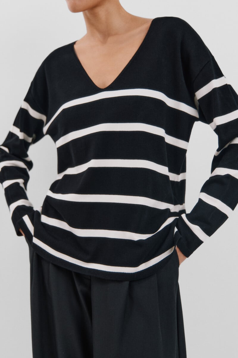 pedro del hierro Jersey escote pico Tienda