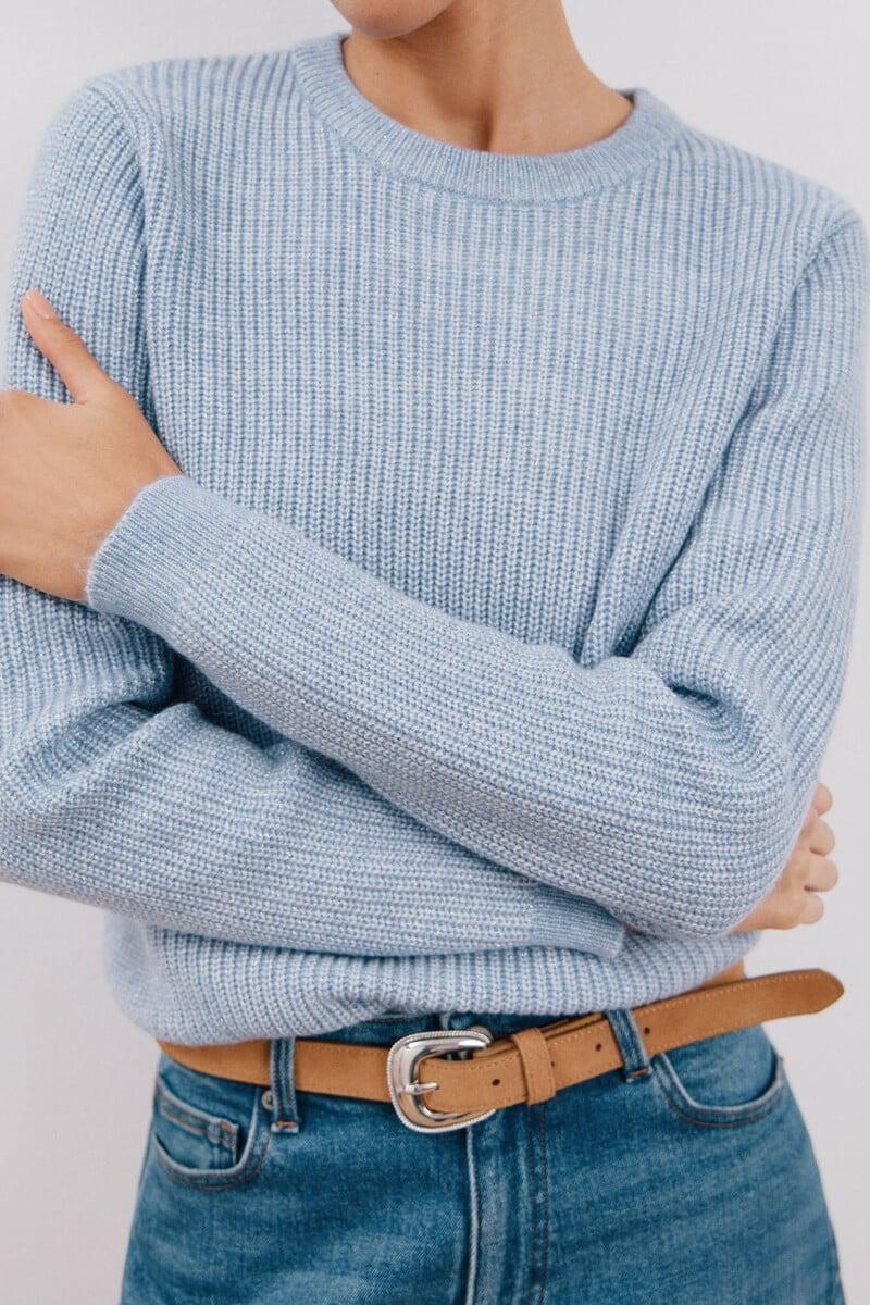 pedro del hierro Jersey punto perlado Liquidación