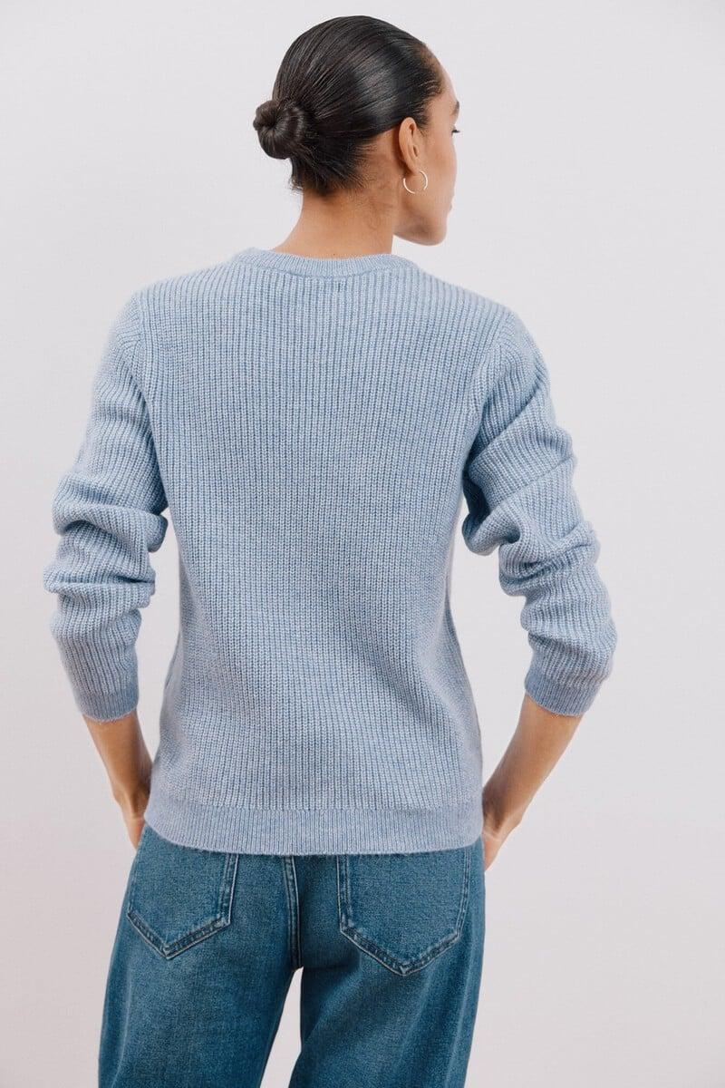 pedro del hierro Jersey punto perlado Liquidación