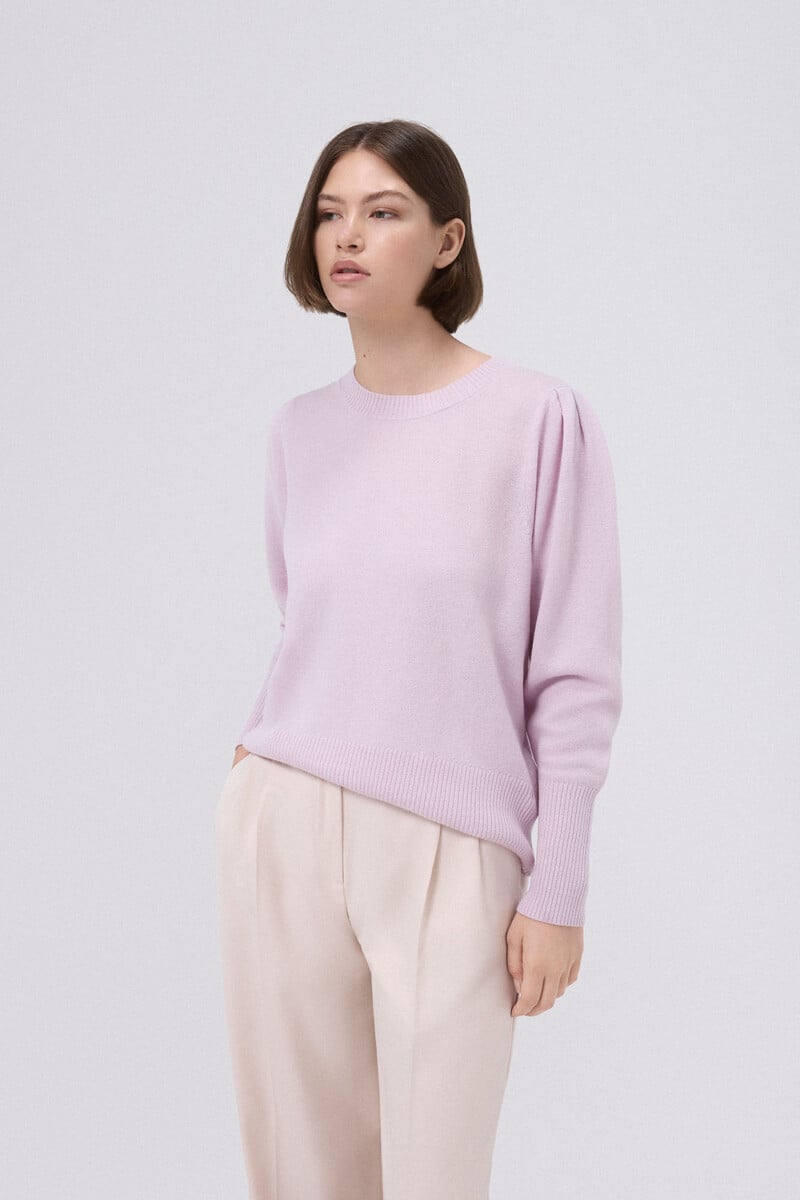 pedro del hierro Jersey frunces 100% lana Último día