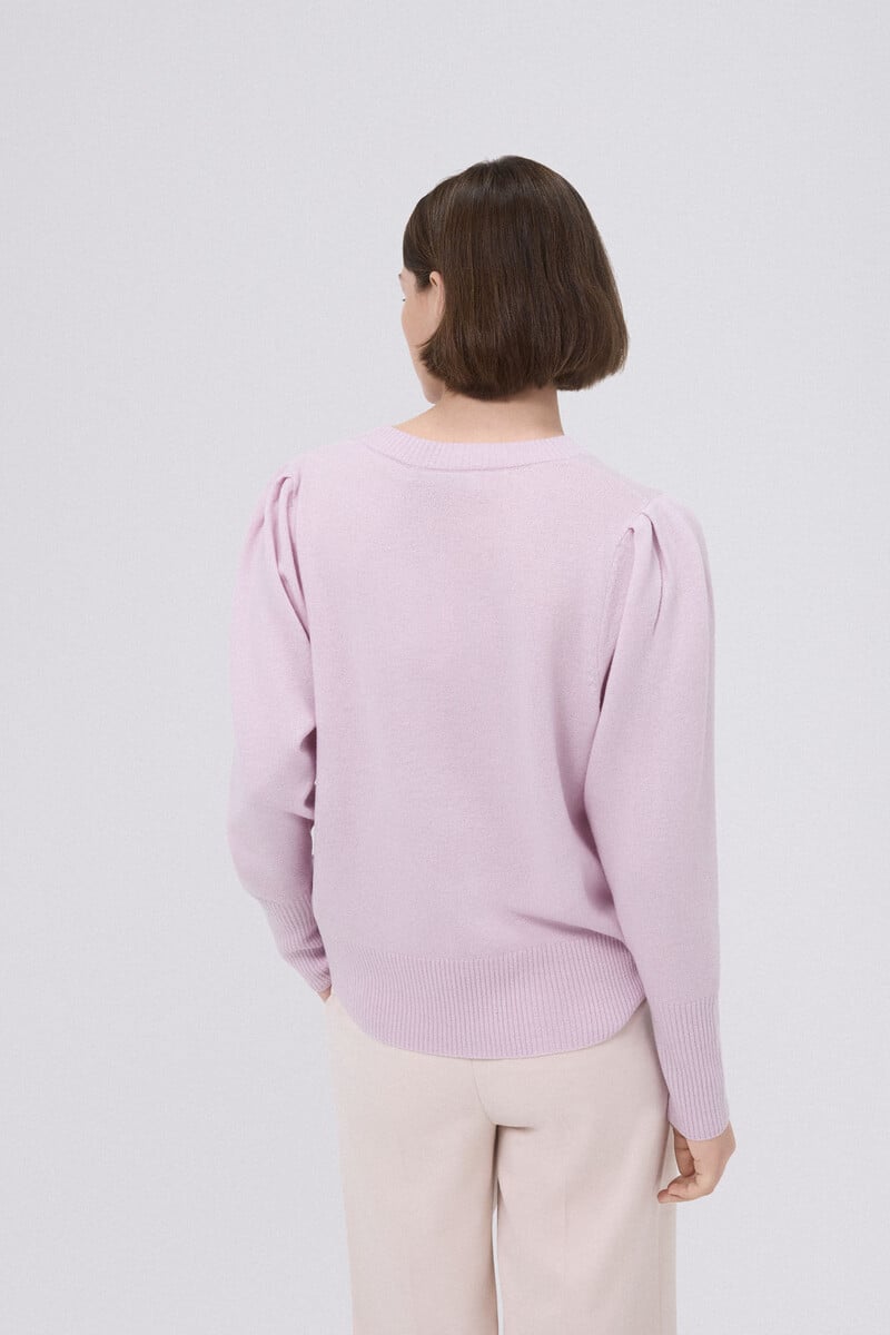 pedro del hierro Jersey frunces 100% lana Último día