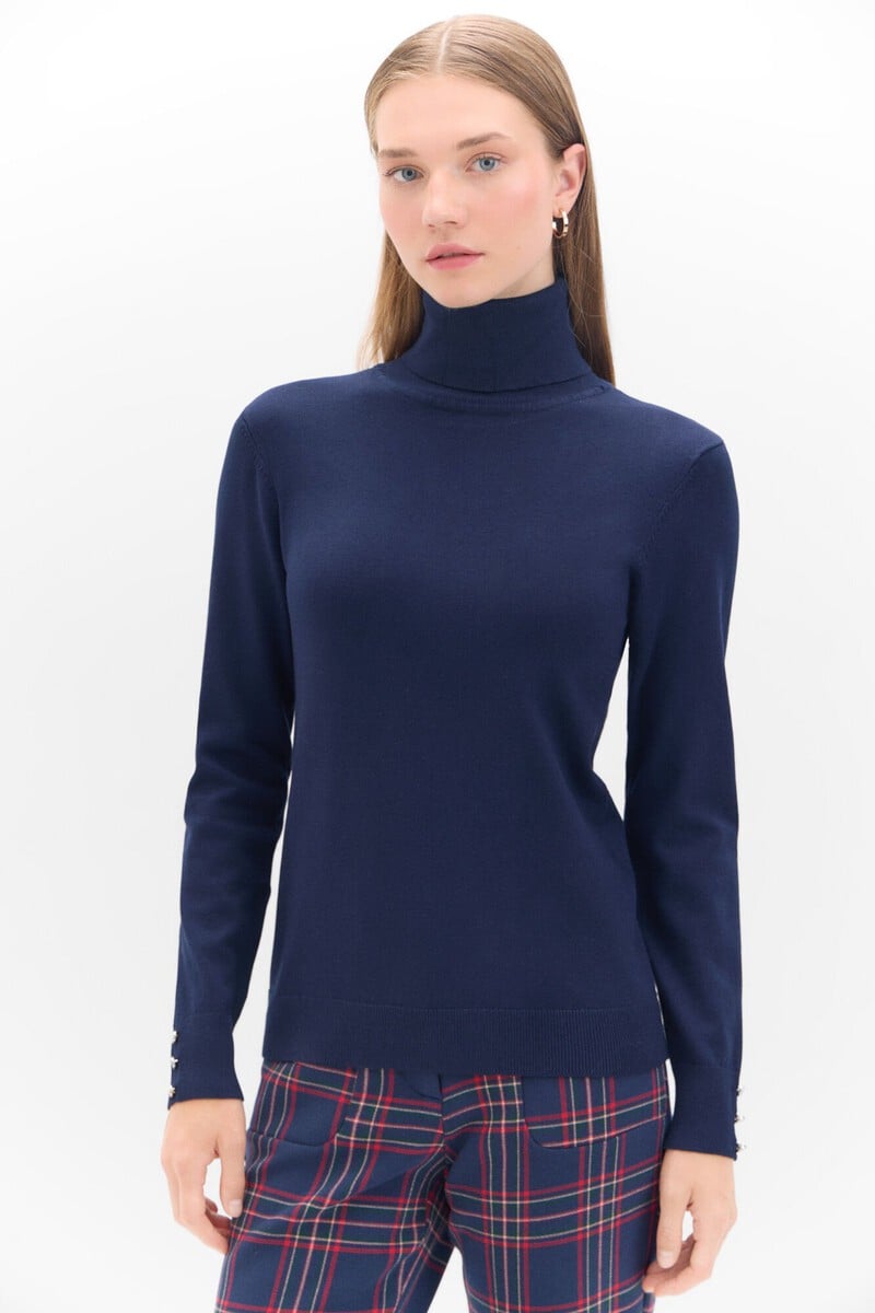 pedro del hierro Jersey cuello vuelto Promoción trimestral