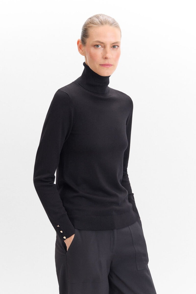 pedro del hierro Jersey cuello vuelto Liquidación