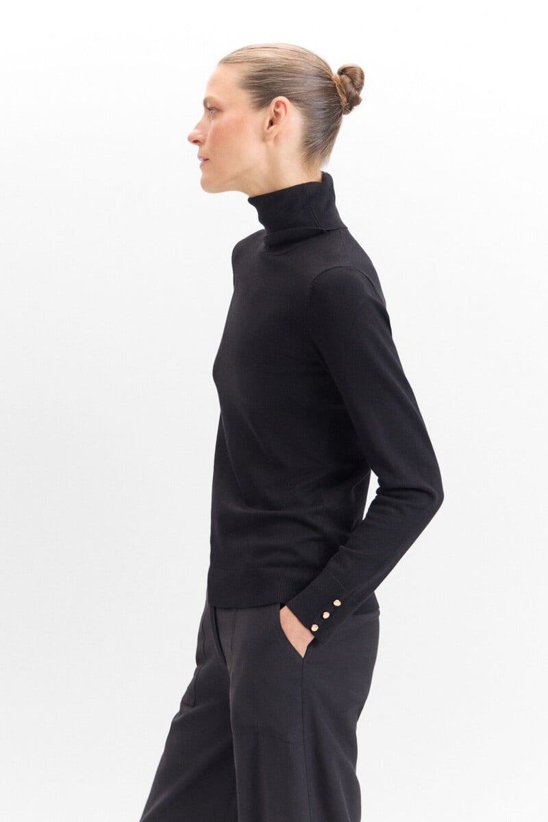 pedro del hierro Jersey cuello vuelto Liquidación