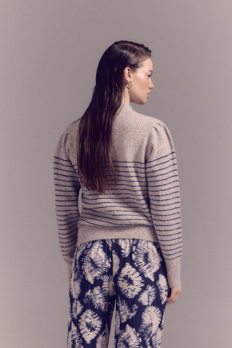 pedro del hierro Jersey punto perlado rayas Tienda de fábrica