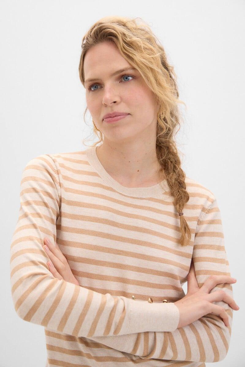 pedro del hierro Jersey rayas metalizadas En oferta