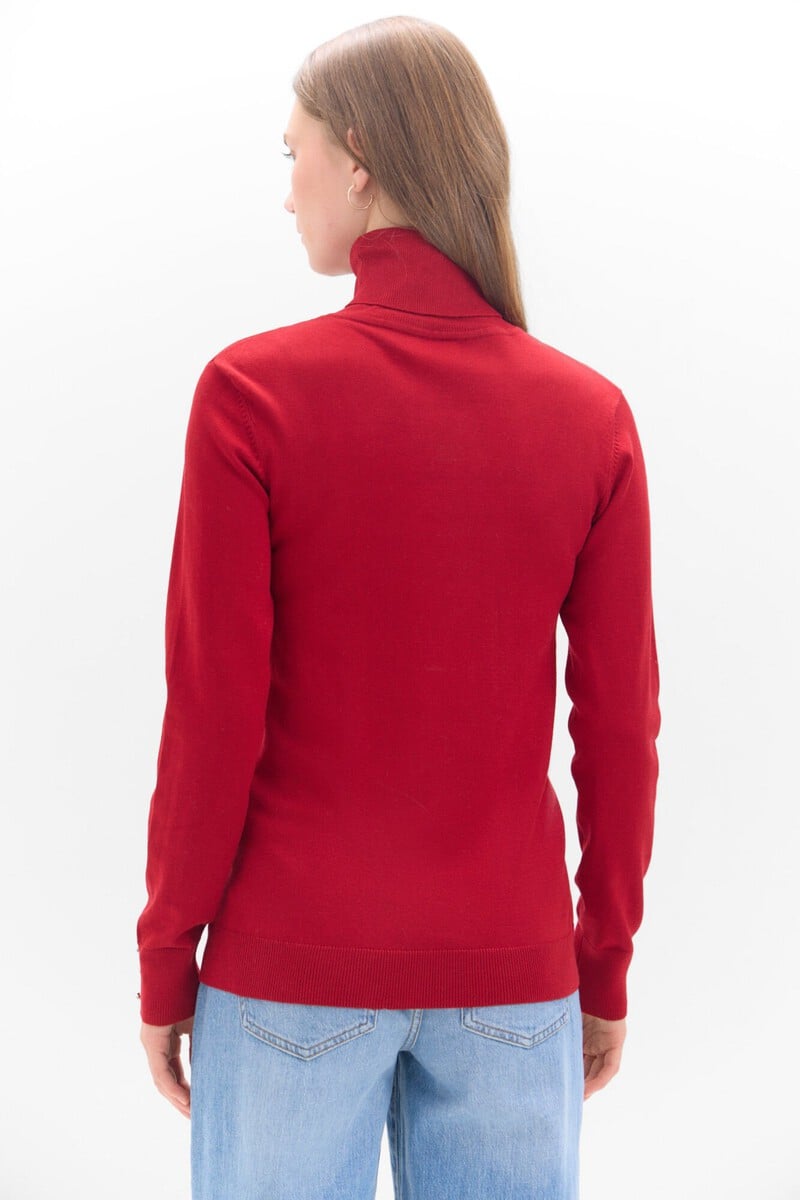 pedro del hierro Jersey cuello vuelto Última moda