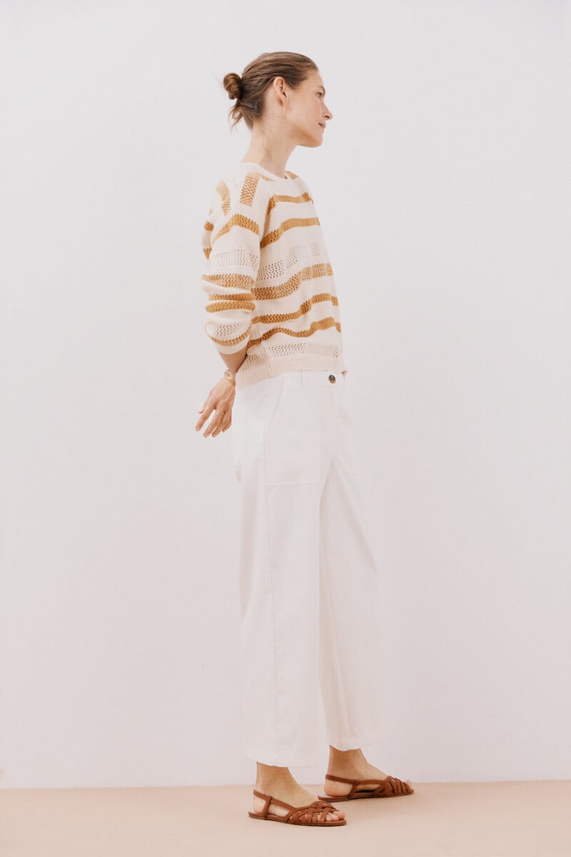 pedro del hierro Jersey rayas bicolor Grandes ahorros