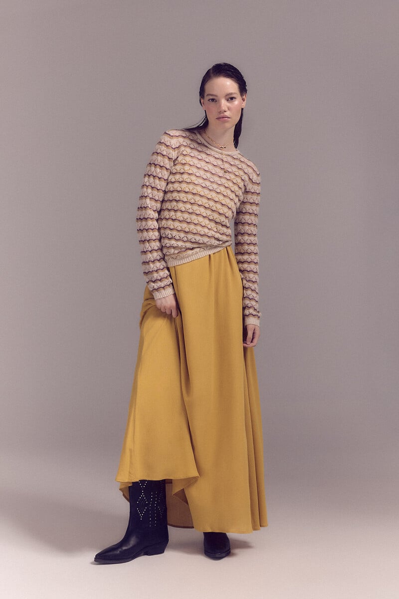 pedro del hierro Jersey calado rayas Rebajas de fin de temporada