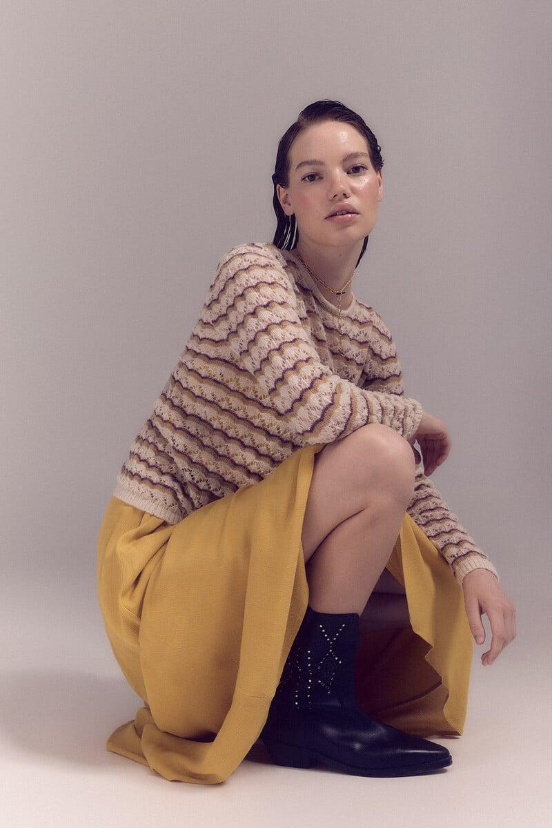 pedro del hierro Jersey calado rayas Rebajas de fin de temporada
