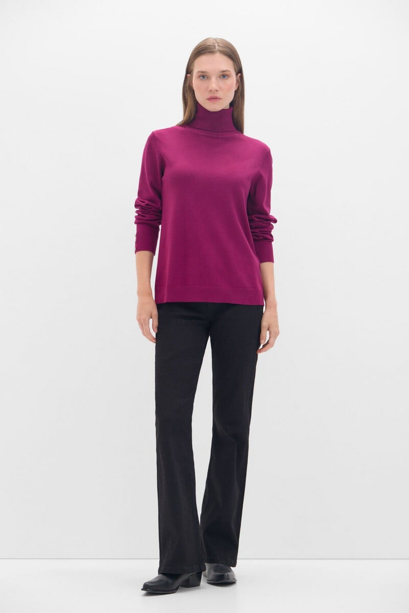 pedro del hierro Jersey cuello vuelto Precio ultrabajo