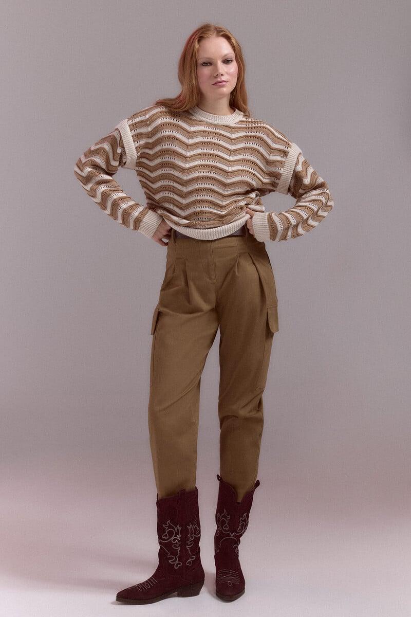 pedro del hierro Jersey estrcuctura onda bicolor En línea
