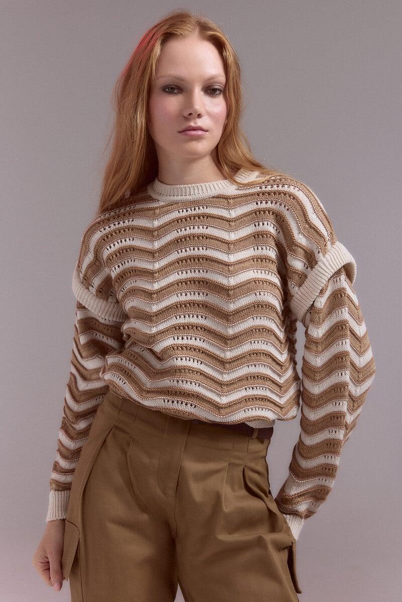 pedro del hierro Jersey estrcuctura onda bicolor En línea
