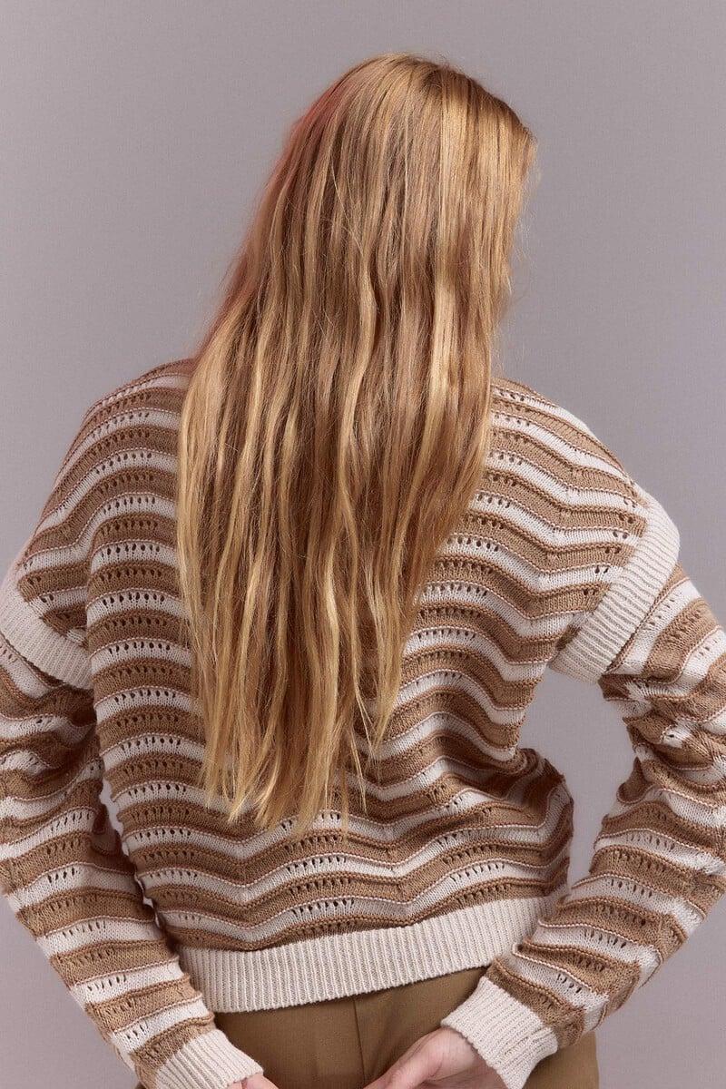 pedro del hierro Jersey estrcuctura onda bicolor En línea