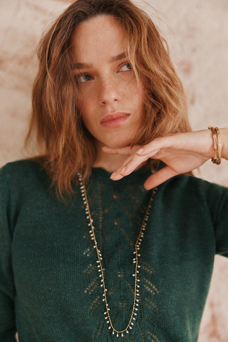 pedro del hierro Susana. Jersey desagujado frontal Outlet