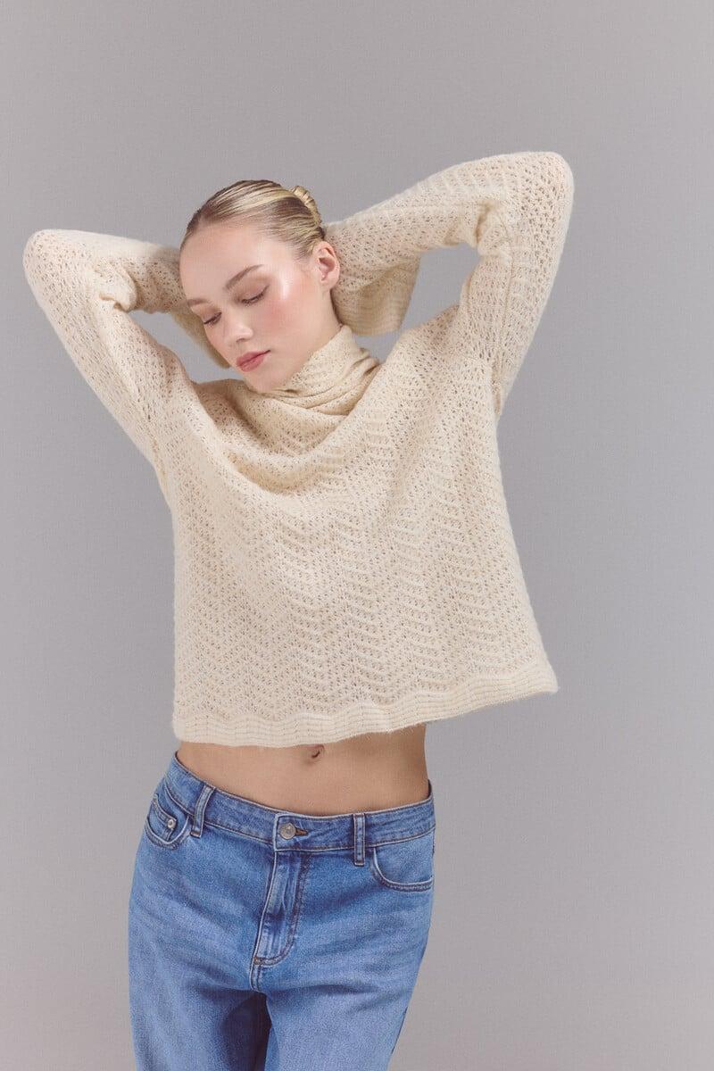 pedro del hierro Jersey cuello vuelto Venta caliente