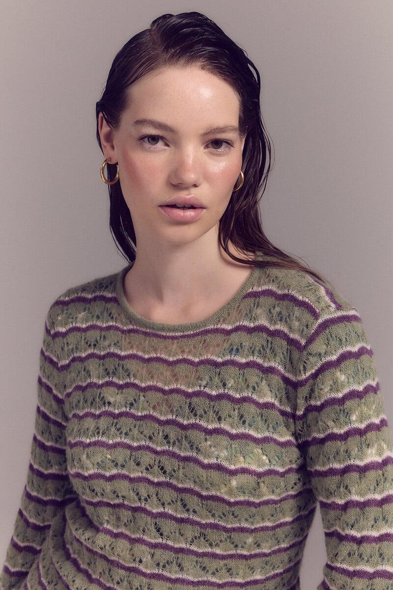 pedro del hierro Jersey calado rayas En oferta