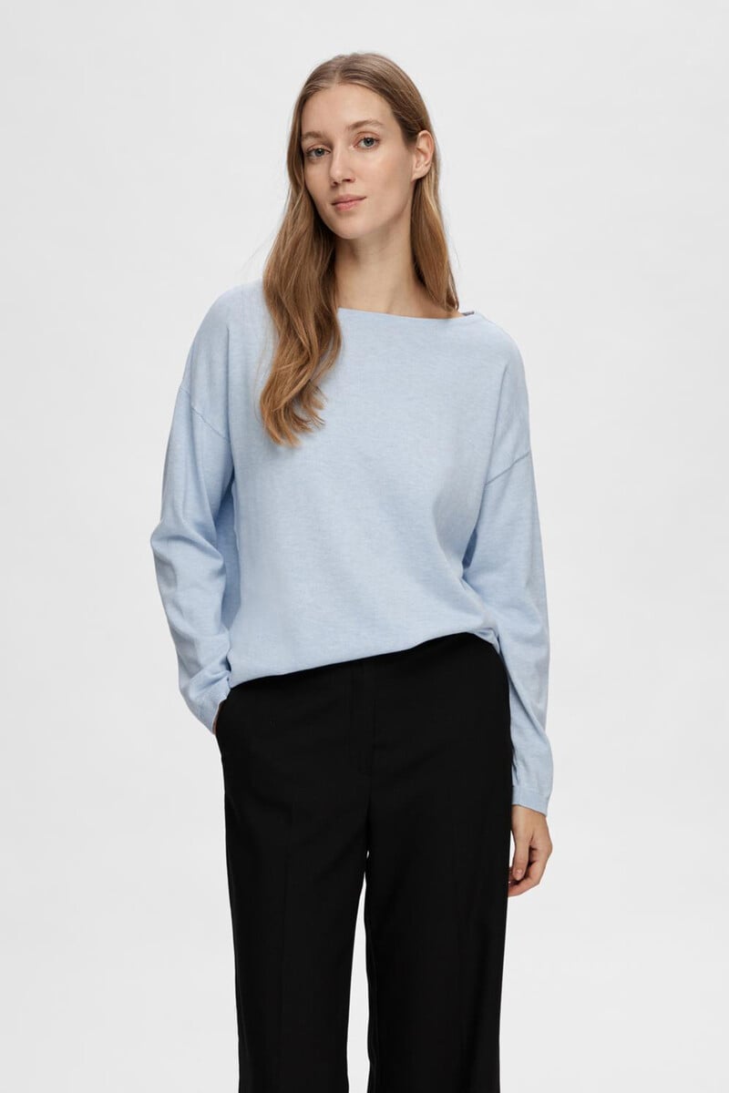 pedro del hierro Jersey con cuello de barco 100% algodón Ventas relámpago
