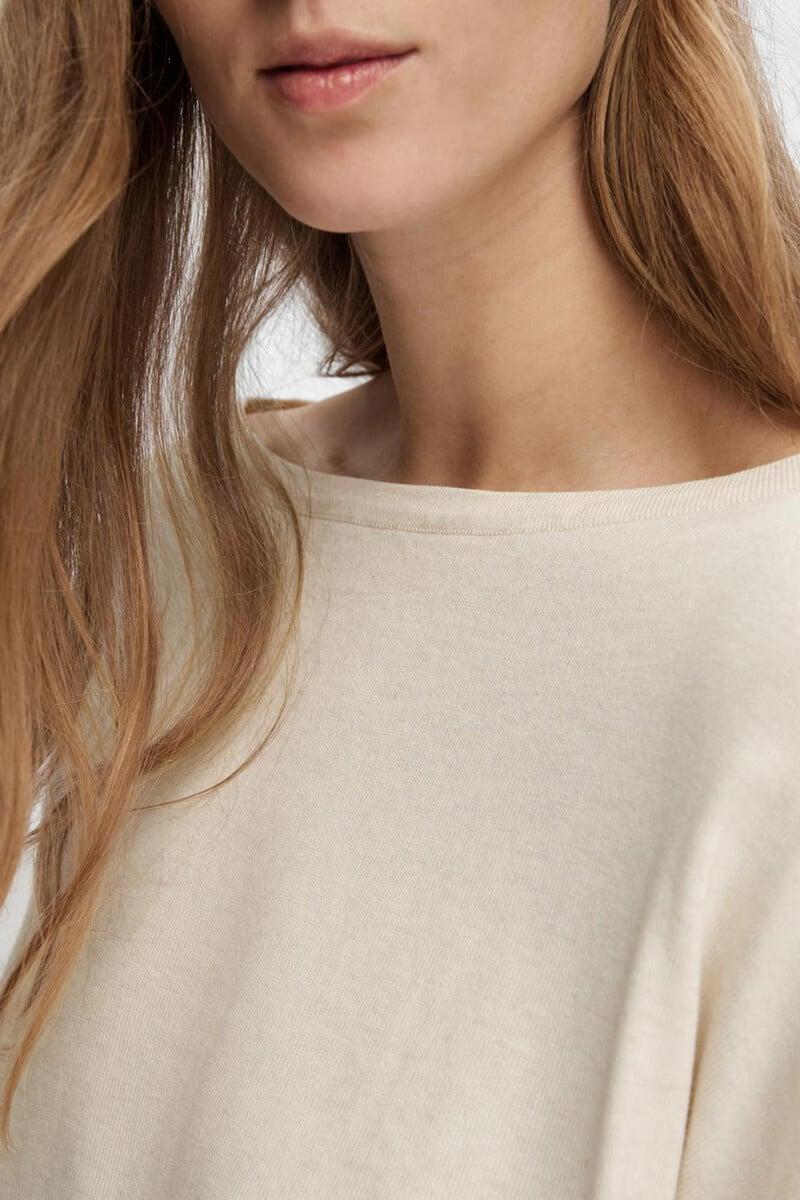pedro del hierro Jersey con cuello de barco 100% algodón Liquidación