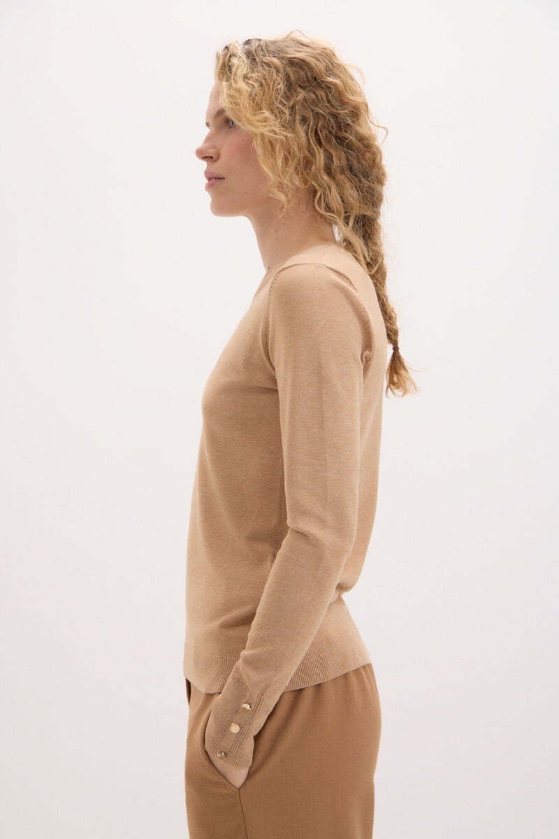 pedro del hierro Jersey cuello redondo Promoción por tiempo limitado