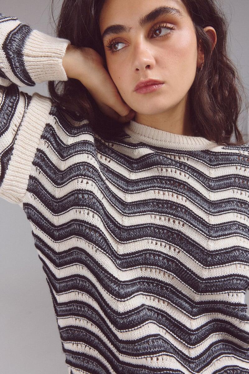 pedro del hierro Jersey estrcuctura onda bicolor Superdescuento