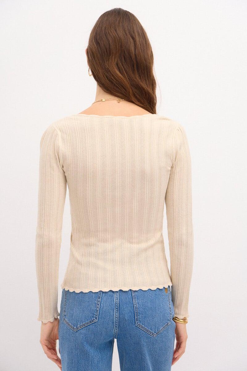 pedro del hierro Titiana. Jersey escote pico Libre de impuestos