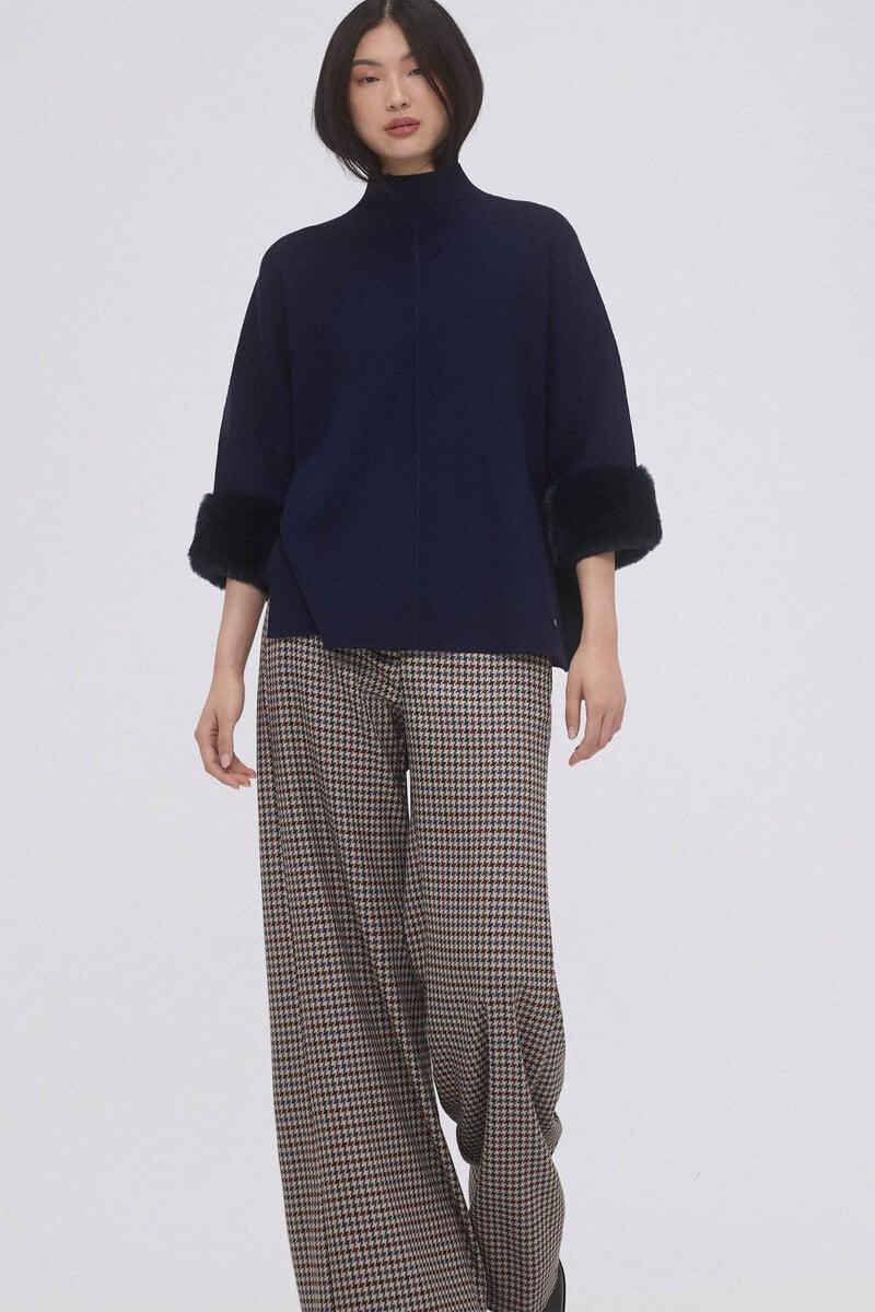 pedro del hierro Jersey tipo capa pelo en el puño Descuento por venta flash
