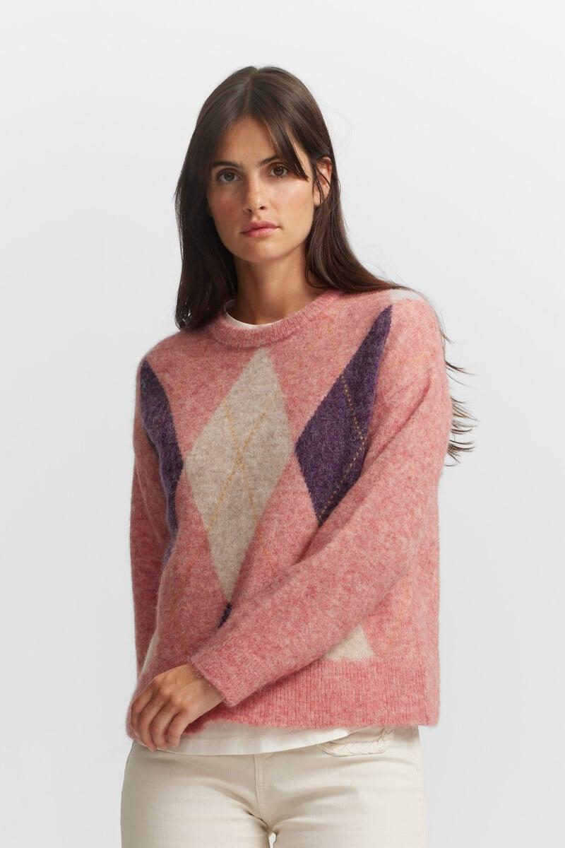 pedro del hierro Jersey punto rombos Grandes ahorros