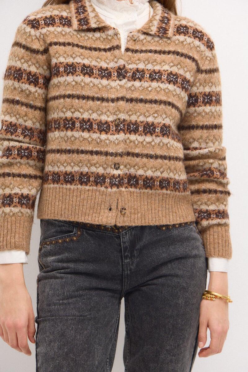 pedro del hierro Tahira.Chaqueta greca Rebajas de fin de temporada