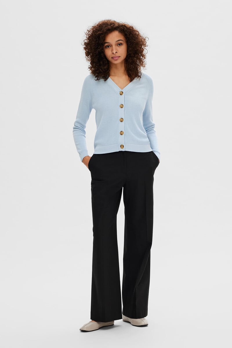 pedro del hierro Cardigan con cuello de pico confeccionado con Lenzing Ecovero y algodón Precio ultrabajo