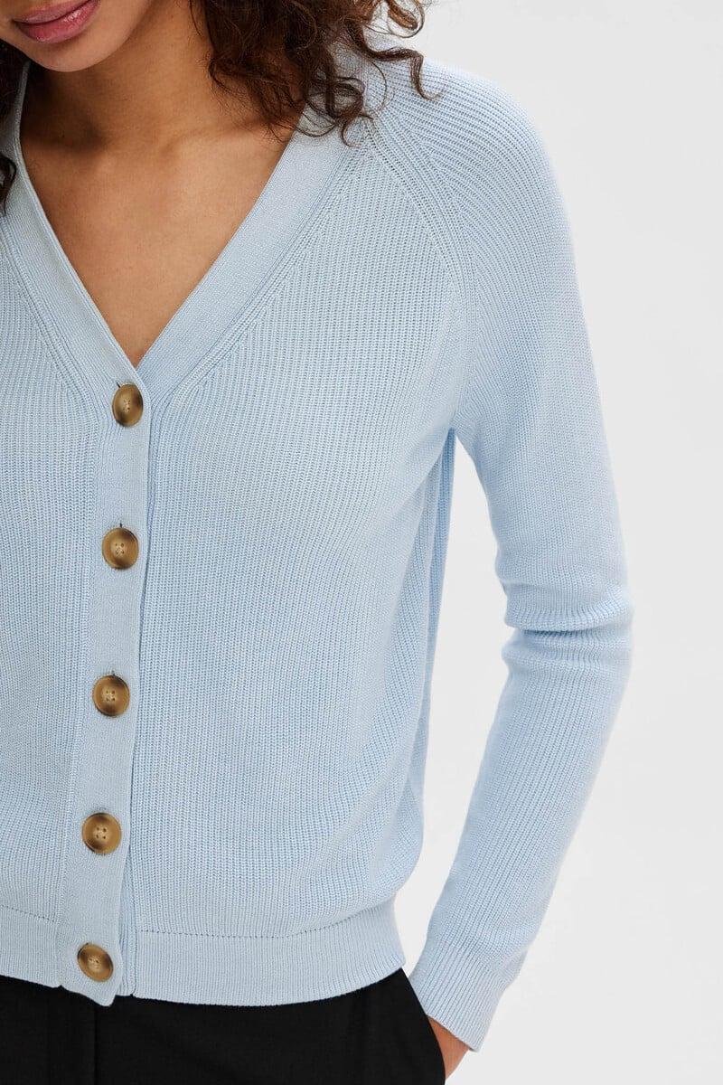 pedro del hierro Cardigan con cuello de pico confeccionado con Lenzing Ecovero y algodón Precio ultrabajo