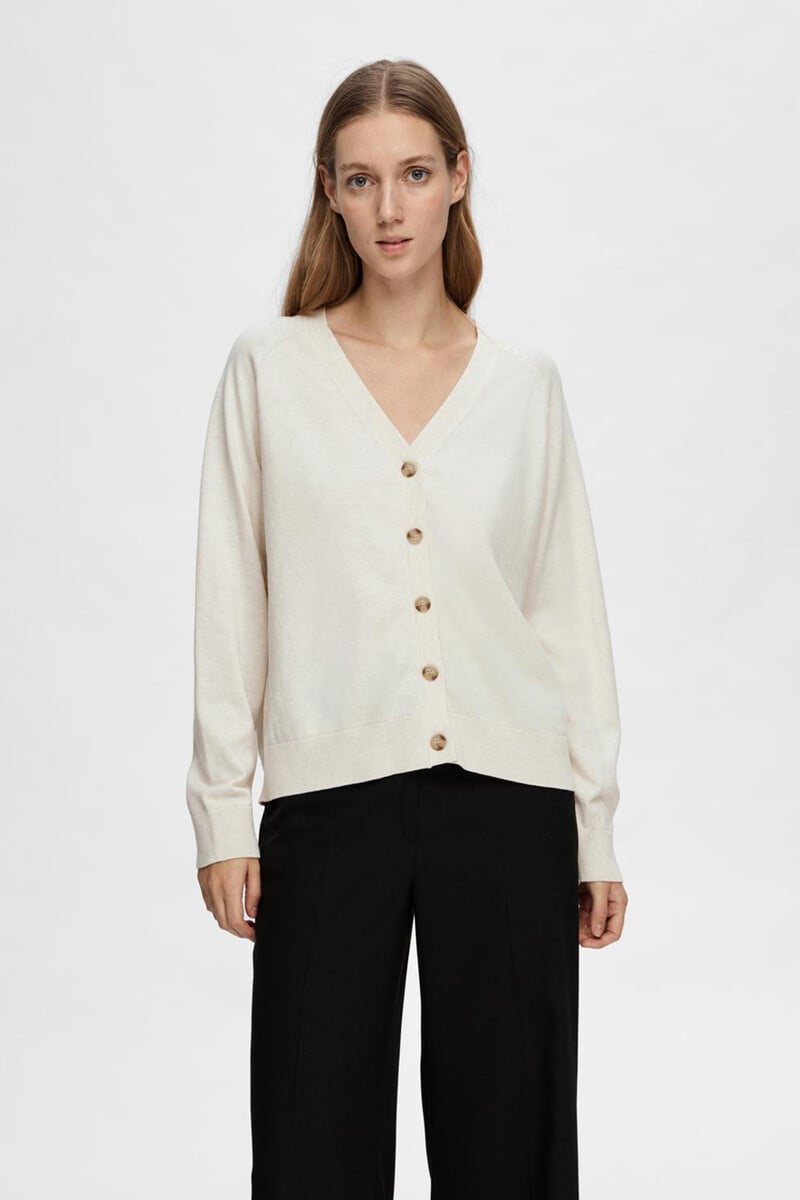 pedro del hierro Cardigan con cuello de pico 100% algodón En línea