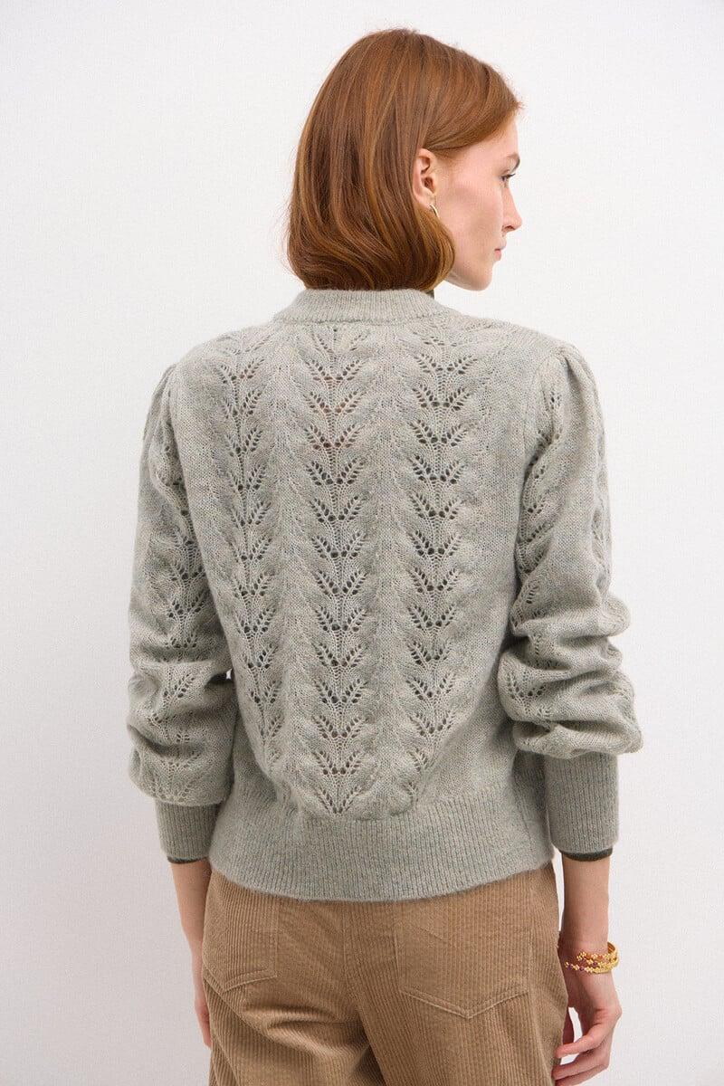 pedro del hierro Tiziana. Chaqueta de punto calados Los más vendidos