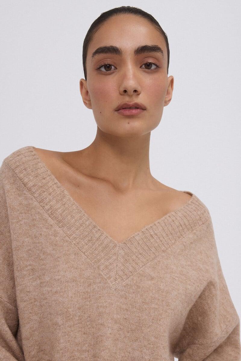 pedro del hierro Jersey cuello pico Ventas relámpago