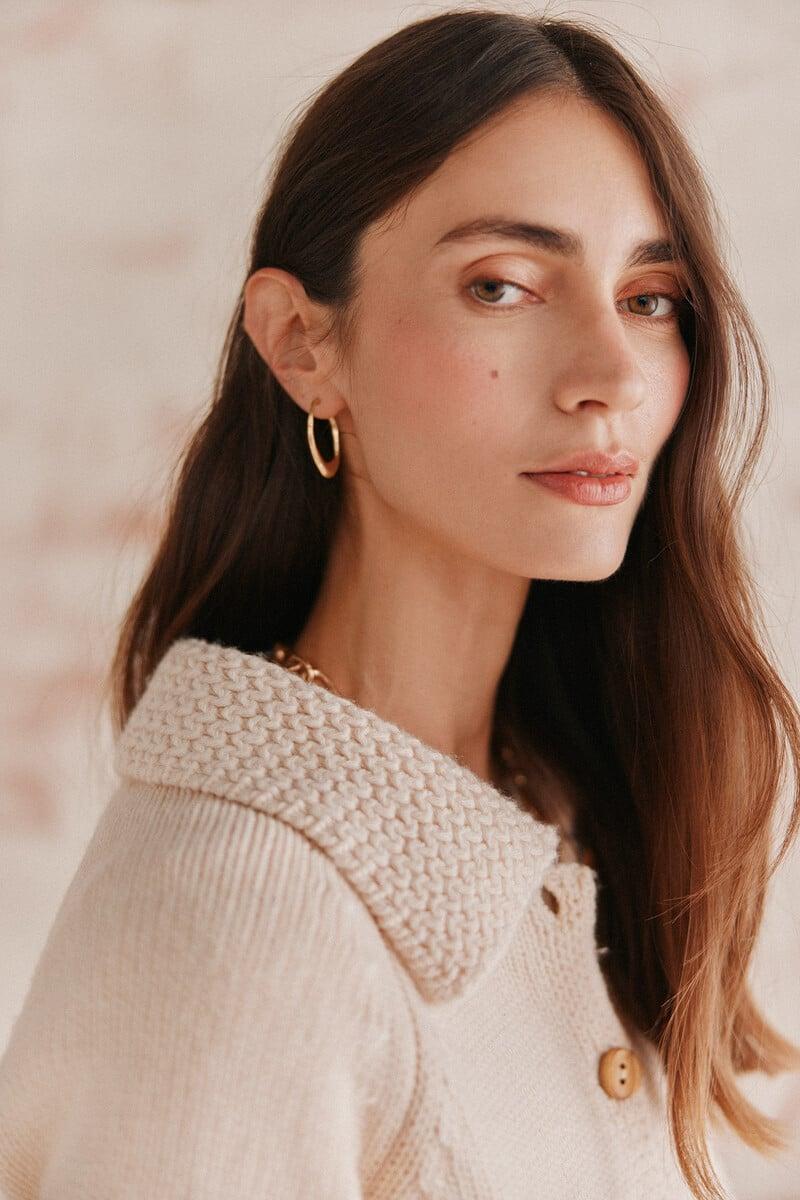 pedro del hierro Tilda. Chaqueta cuello especial Tienda