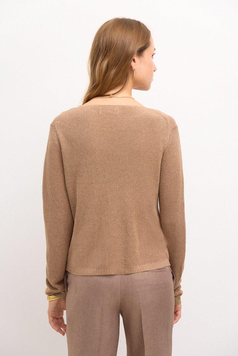 pedro del hierro Taciana. Chaqueta de punto perlado Rebajas online