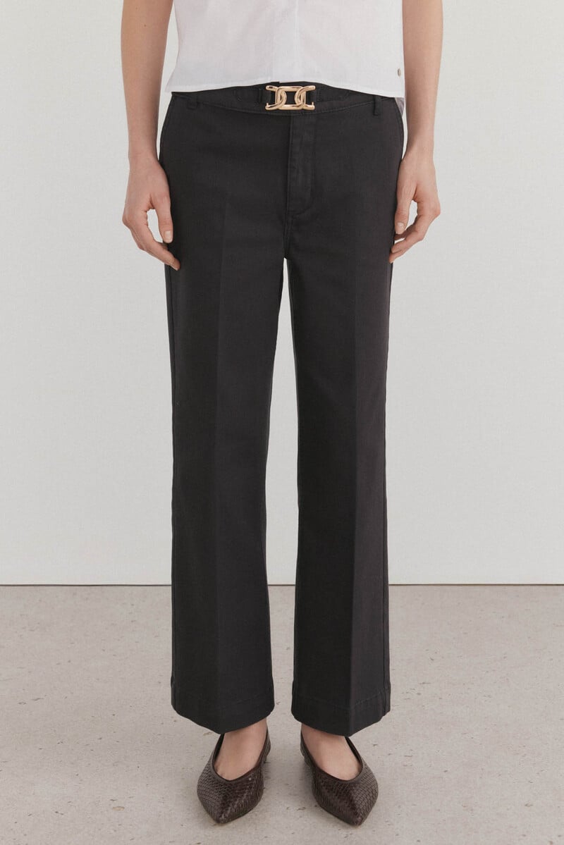 pedro del hierro Jeans straight cropped Oferta especial