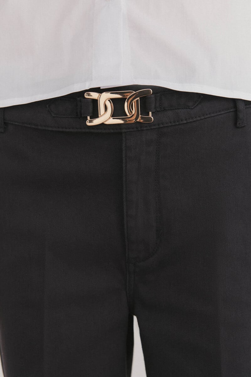 pedro del hierro Jeans straight cropped Oferta especial