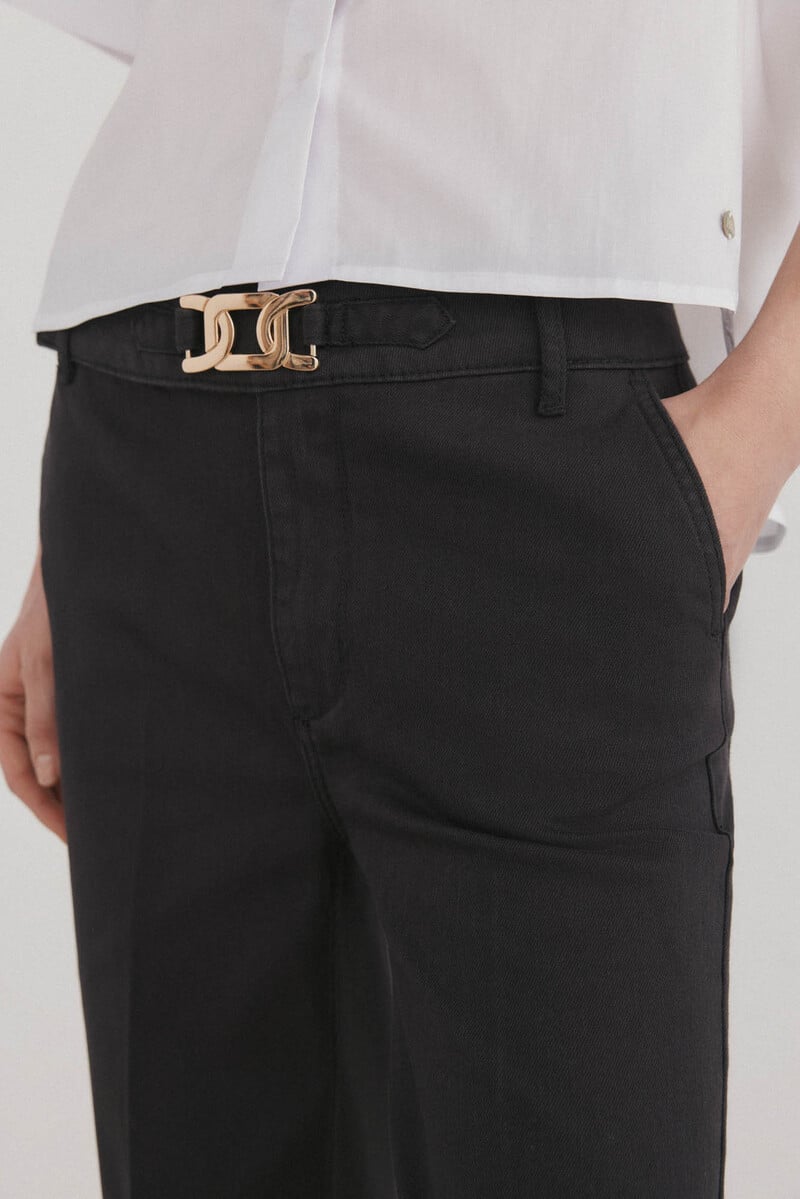 pedro del hierro Jeans straight cropped Oferta especial